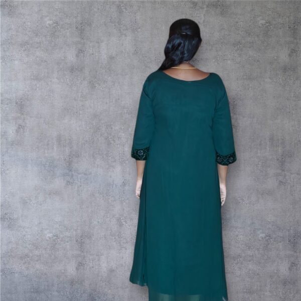 V Neck Kurti, Anarkali, Georgette